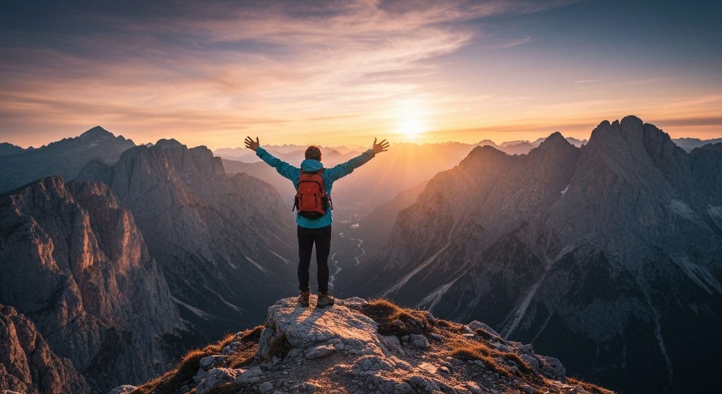 Person standing confidently after experiencing empowerment heartbreak and personal transformation