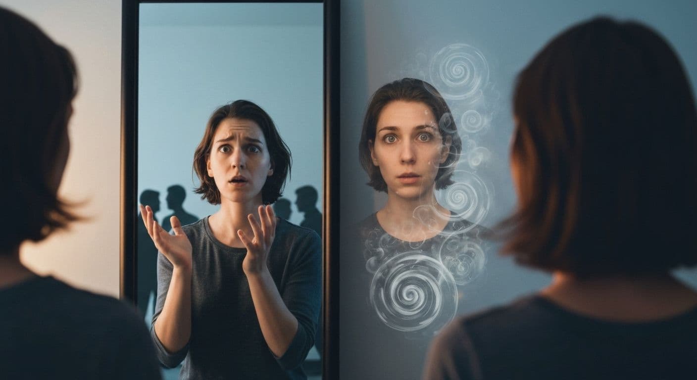 Person reflecting on emotions to improve self awareness interpersonal communication skills