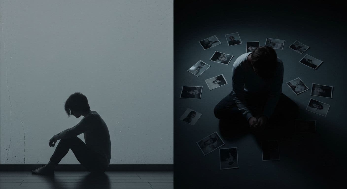 Person experiencing being depressed over breakup while understanding brain-based recovery strategies