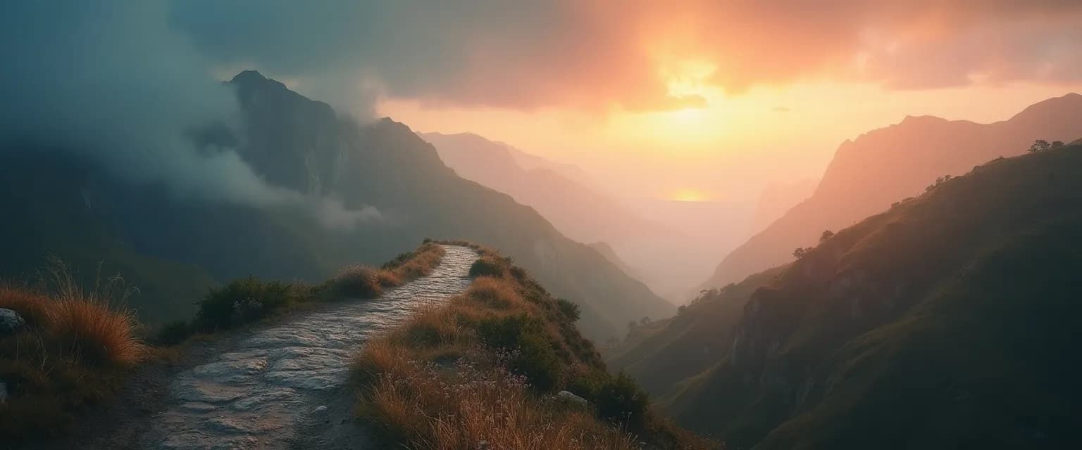 Illustration showing the 7 stages of heartbreak with self-compassion strategies