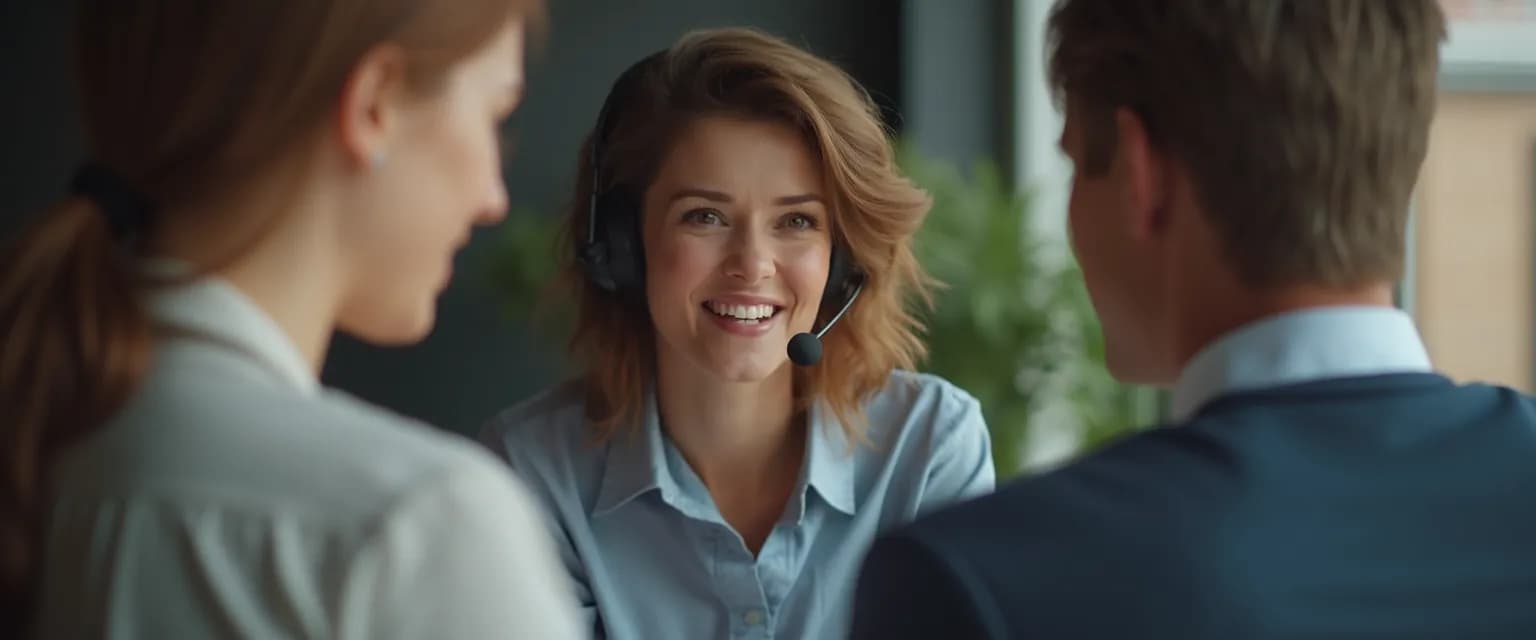 Customer service professional using EQ emotional intelligence to transform a difficult interaction