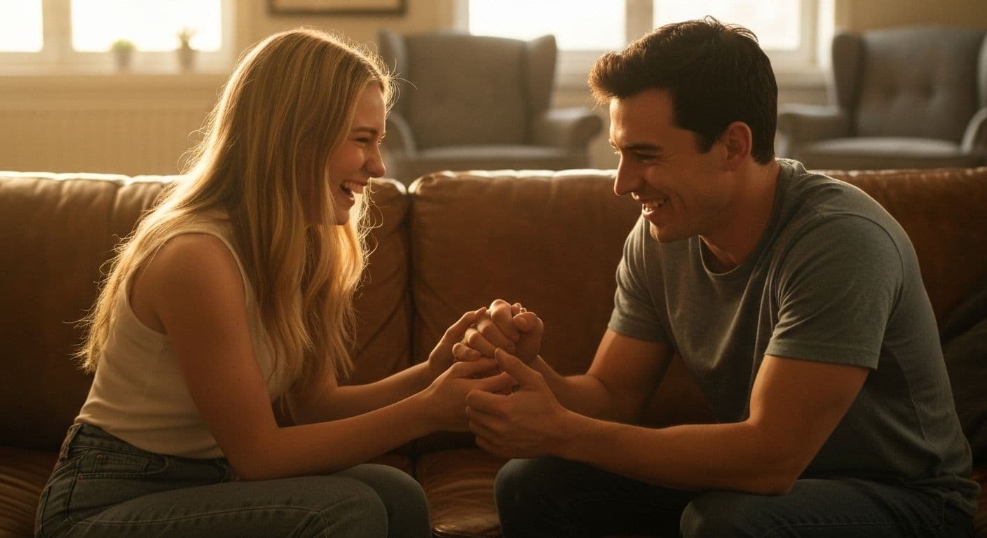 Two friends having a supportive conversation about seeking support heartbreak and emotional healing after a breakup