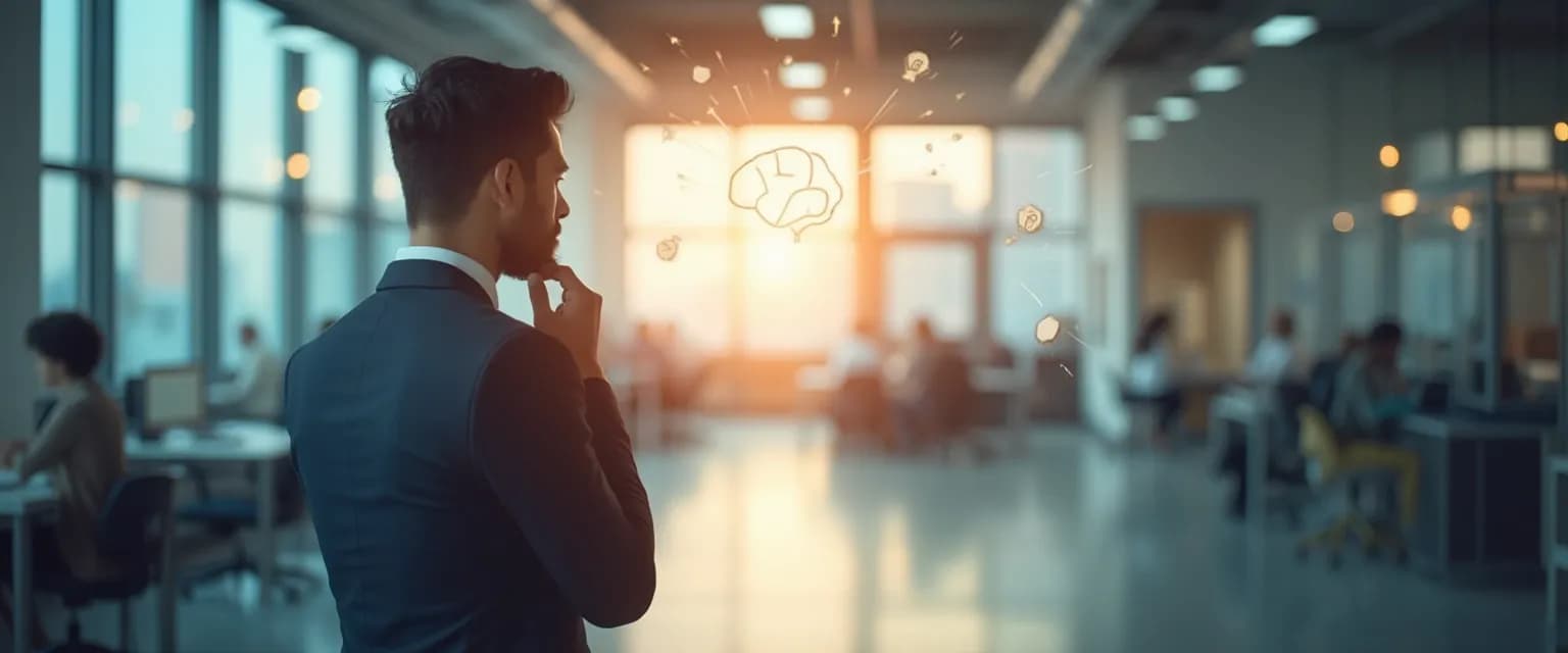 Professional practicing self-management and self-awareness techniques to prevent workplace burnout