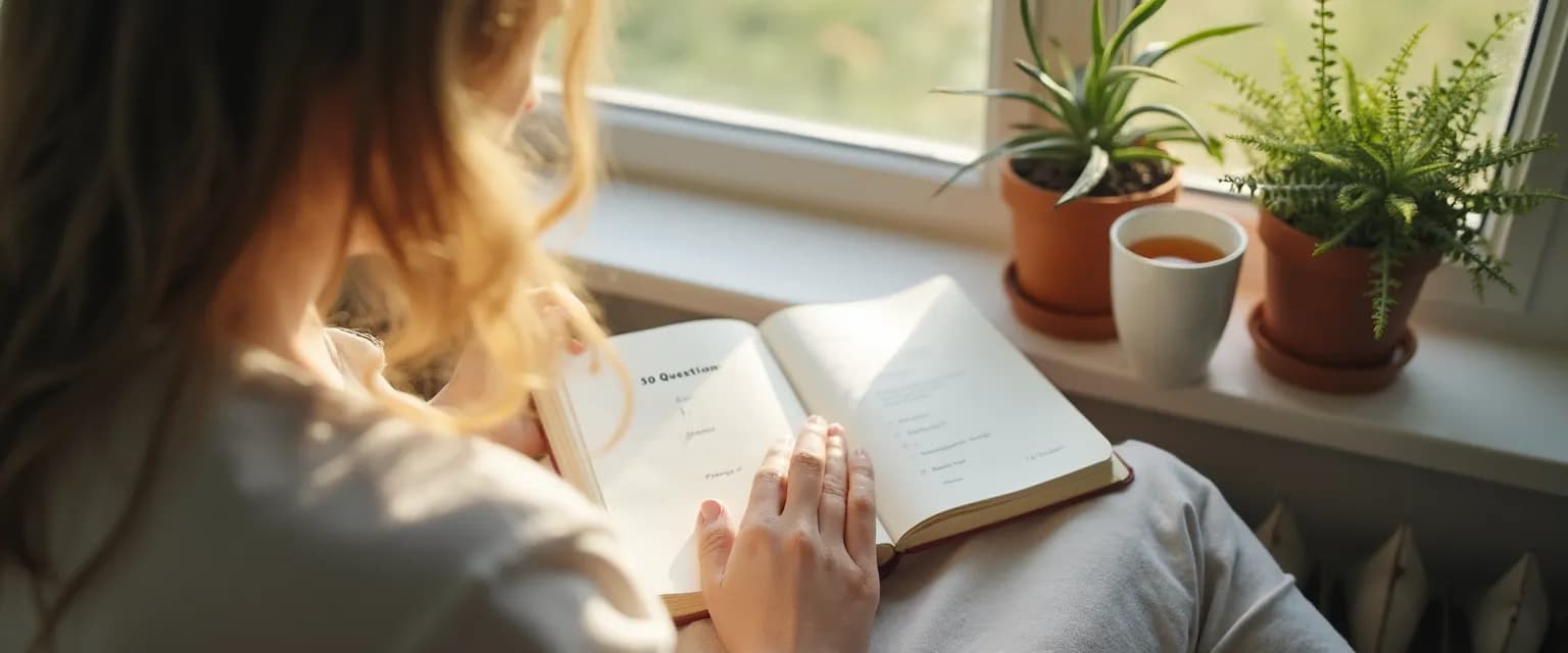 50 examples of self awareness questions organized by life domains for daily reflection