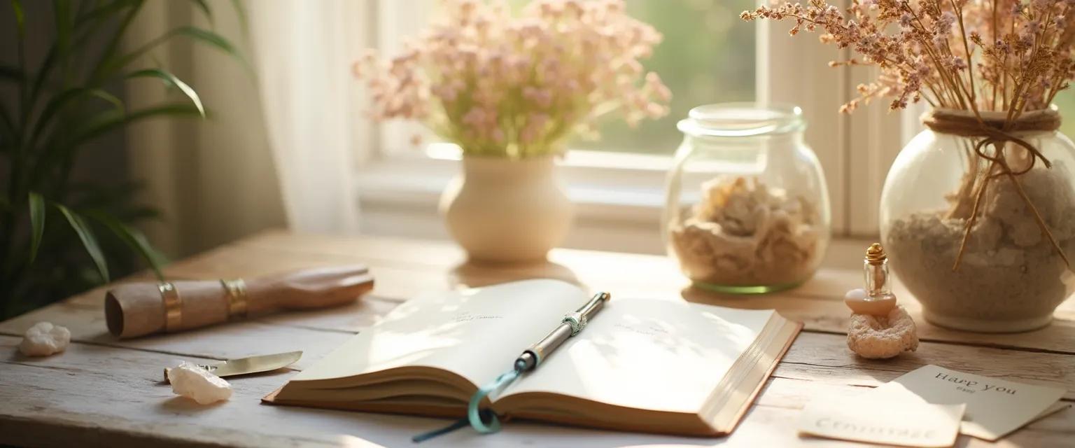 Woman practicing self-therapy after a breakup with emotional rescue tools