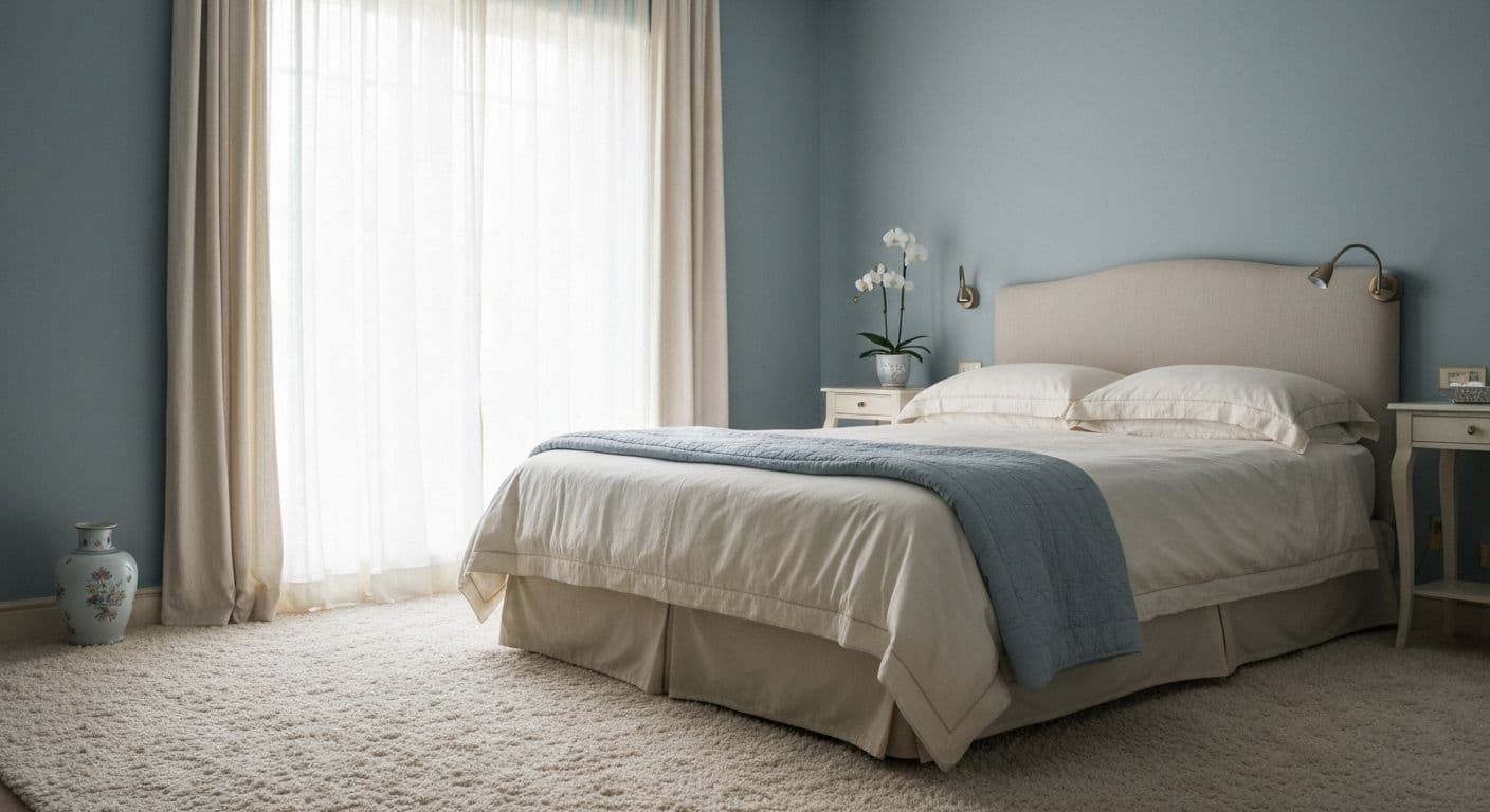 Person sleeping peacefully after learning to manage breakup Brad dreams and post-breakup sleep patterns