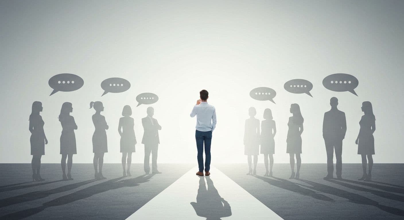 Person feeling confident and peaceful after overcoming regret after breakup and trusting their decision