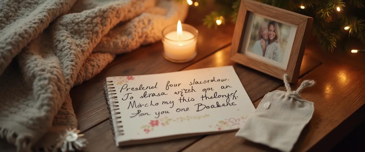 Thoughtful care package items to send a friend who lost a parent during holiday season