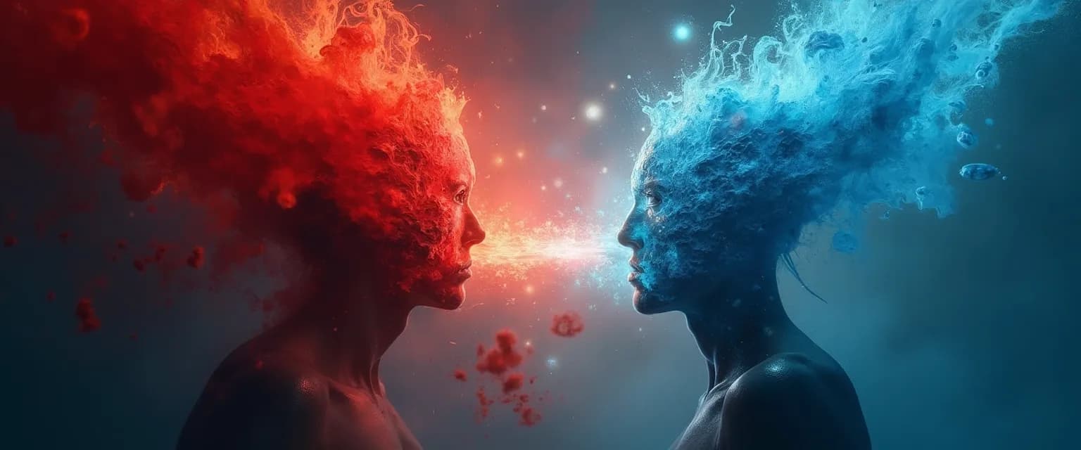 Person working through grief prompts to process anger and transform emotional pain