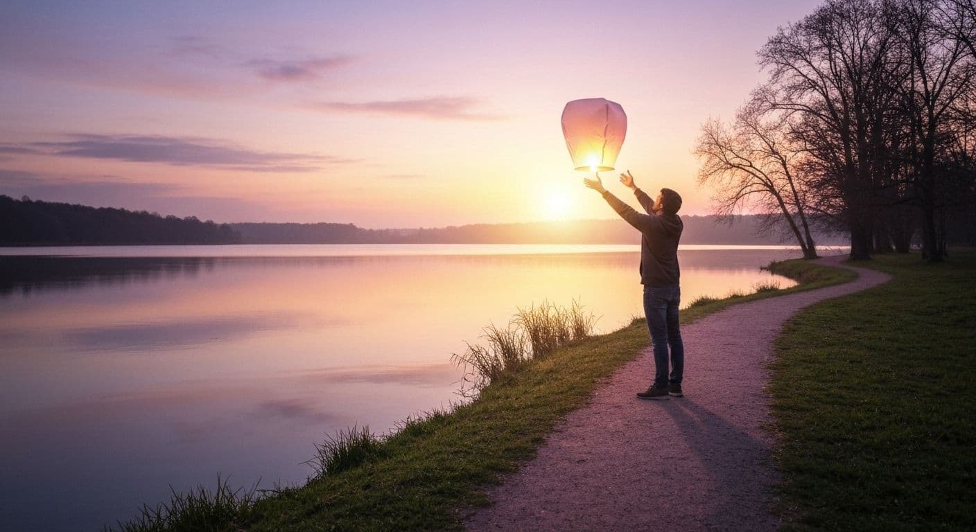Person practicing emotional healing techniques after a breakup using grounding exercises and mindfulness