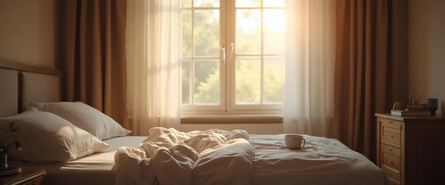 Woman peacefully sleeping alone in bed after implementing techniques to rest better after a breakup