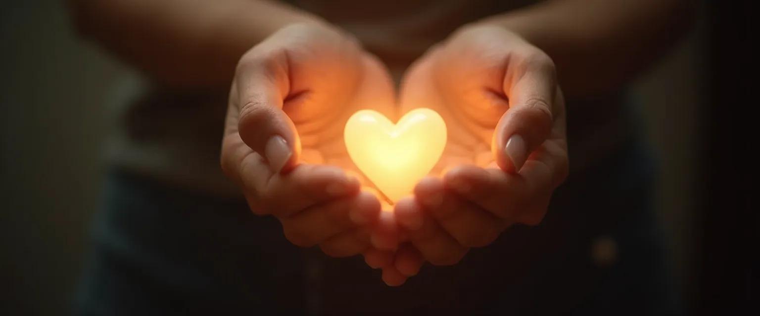 Woman sending supportive message to someone who is grieving from a distance