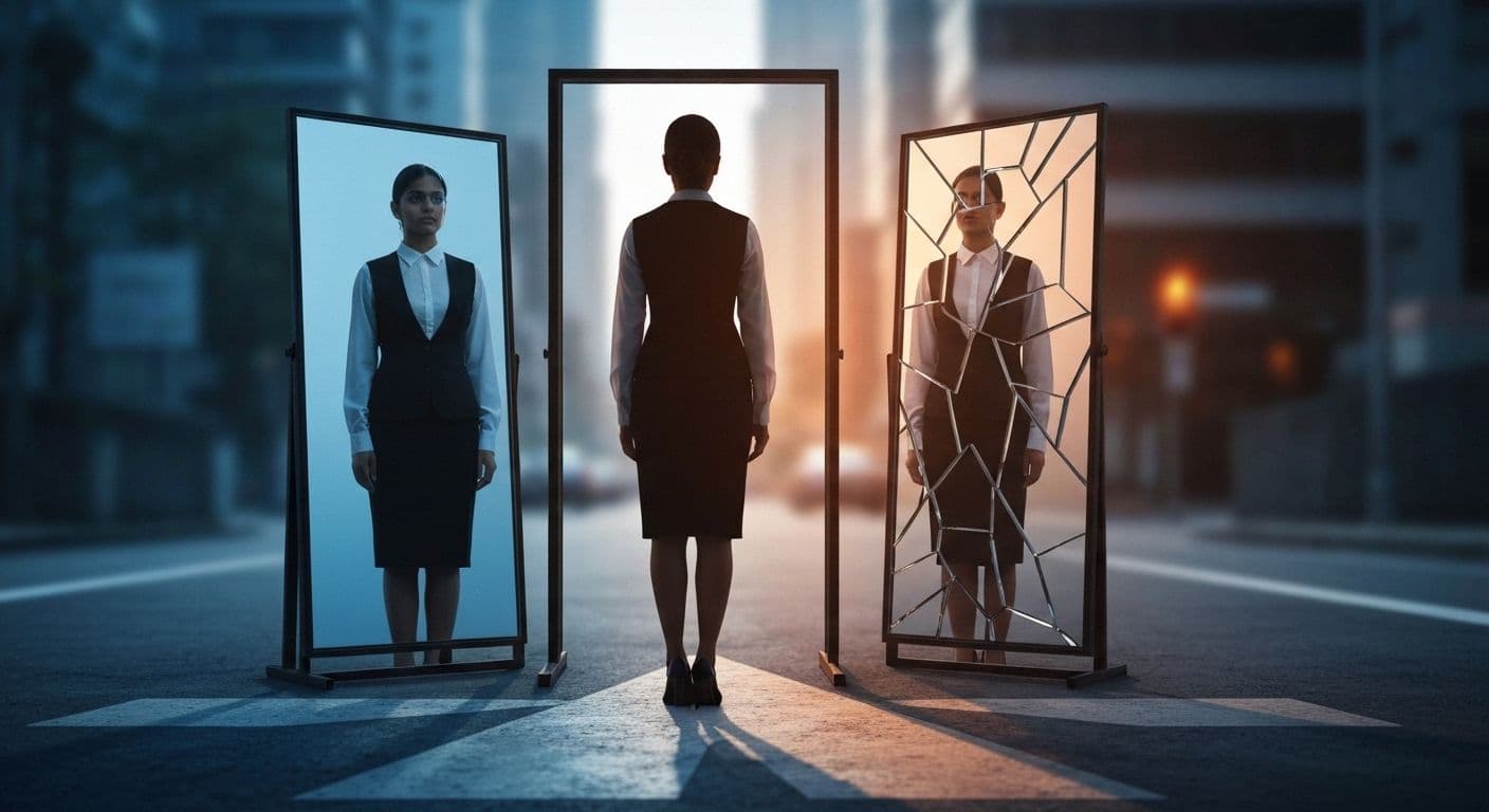 Person reflecting on emotions showing the connection between self awareness and management for better emotional regulation