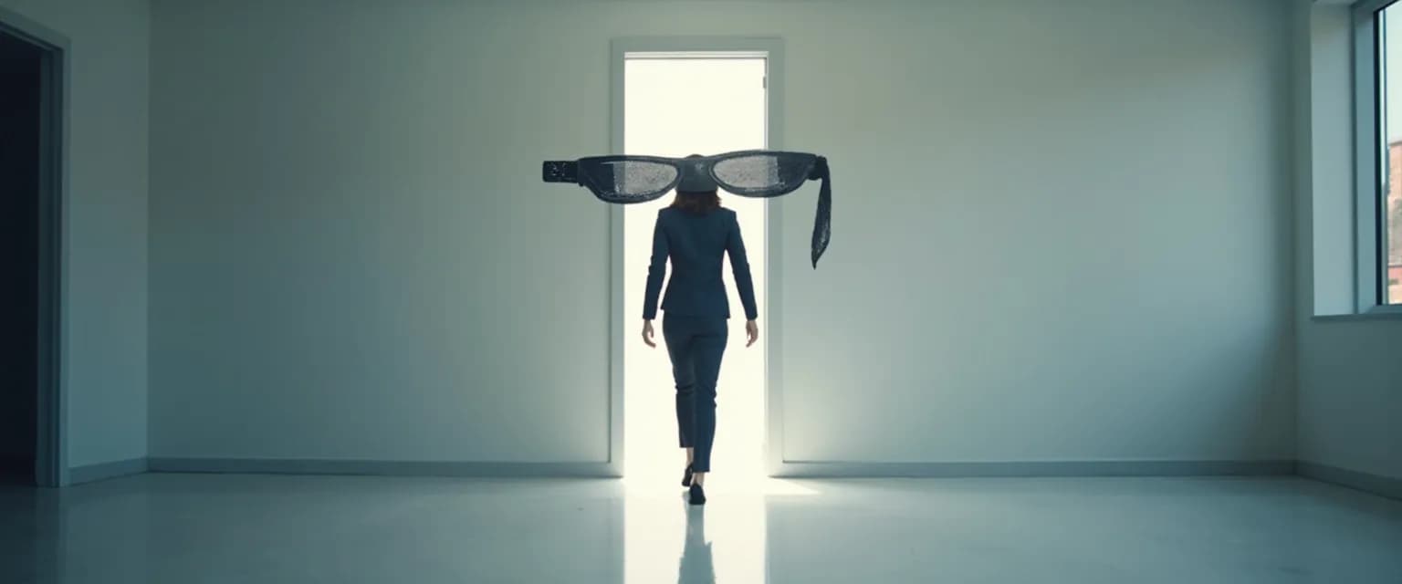 Professional developing self-awareness in the workplace by identifying blind spots