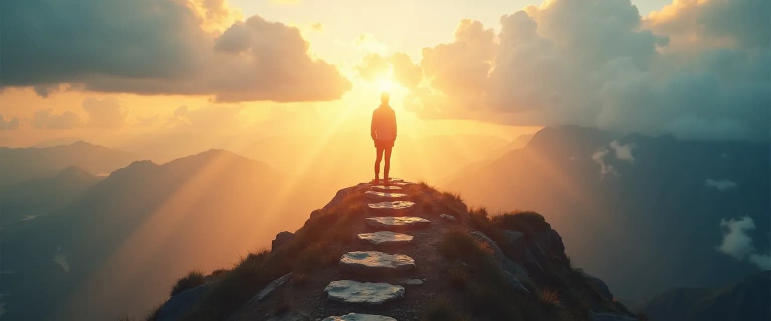 Person practicing daily habits for confidence through emotional resilience