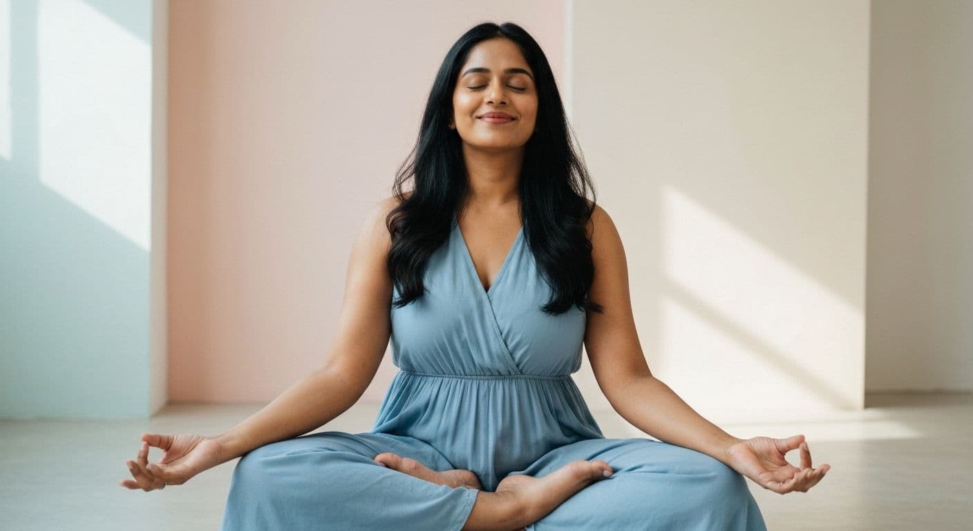 Person practicing points on self awareness to become a better listener in conversation