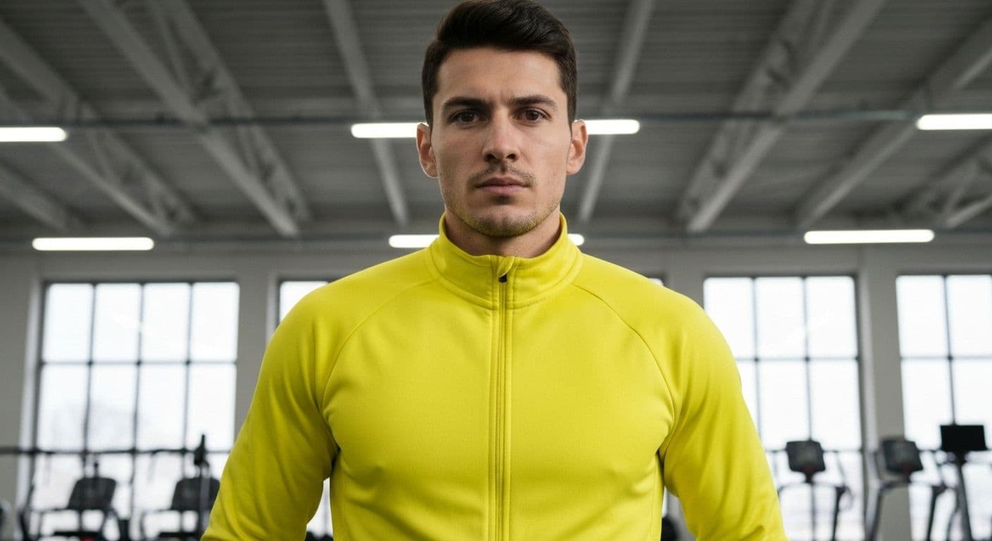 Athlete performing mental training exercises to train your mind through active visualization and focus drills