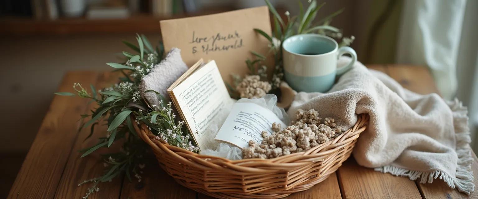 Thoughtful gift basket ideas to send a friend who lost a parent