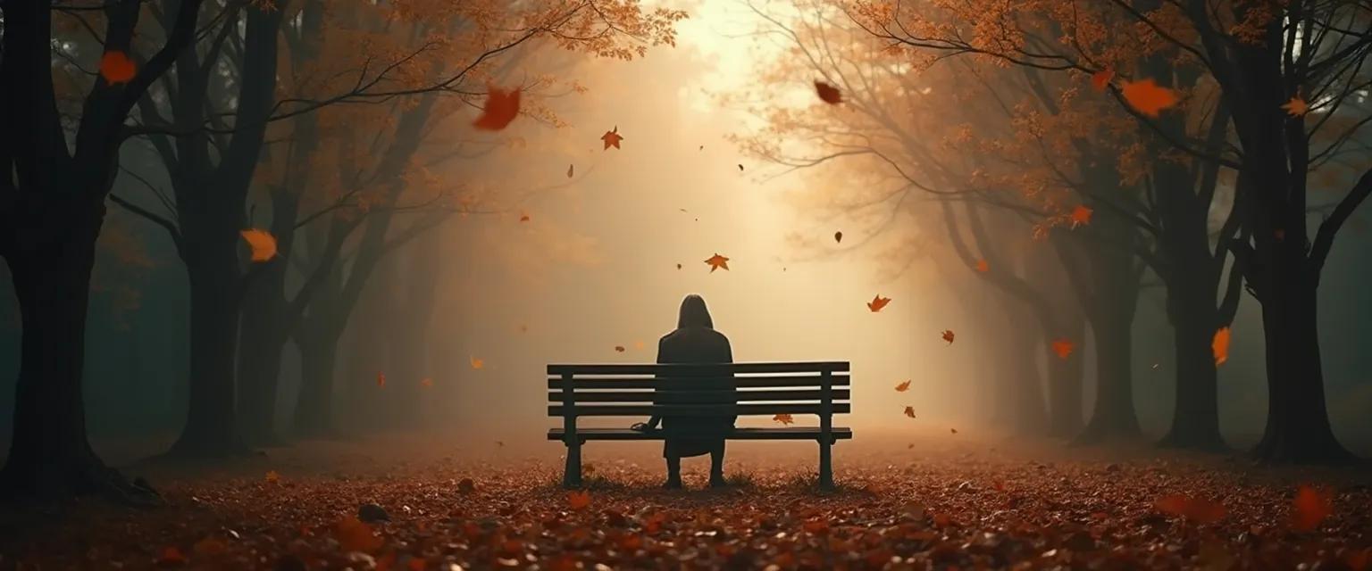 Person contemplating why we grieve while looking at sunset, illustrating the evolutionary purpose of grief