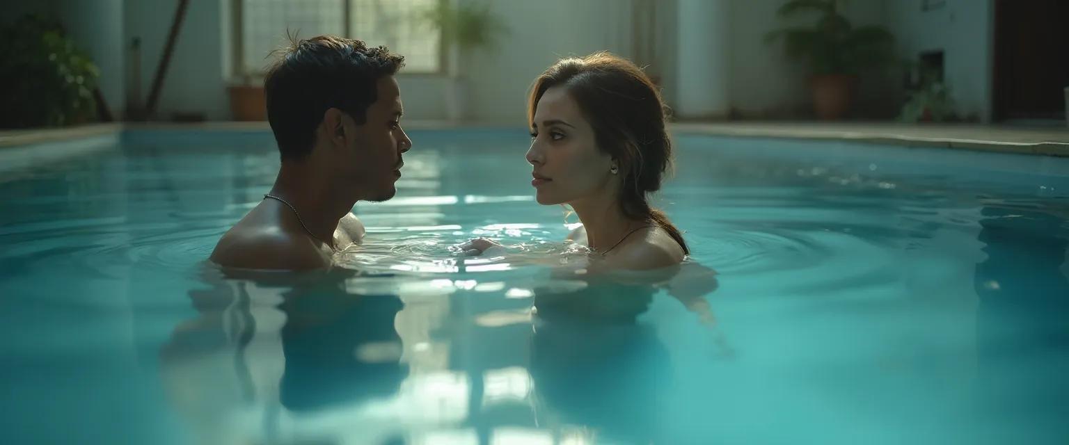 Person looking in mirror seeing reflection of someone different, illustrating awareness of the self in the other