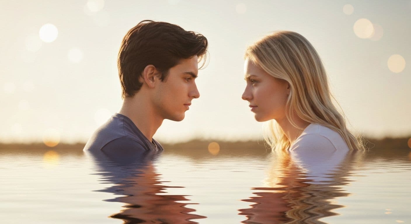 Two people having a meaningful conversation illustrating the relationship between self awareness and emotional intelligence in relationships