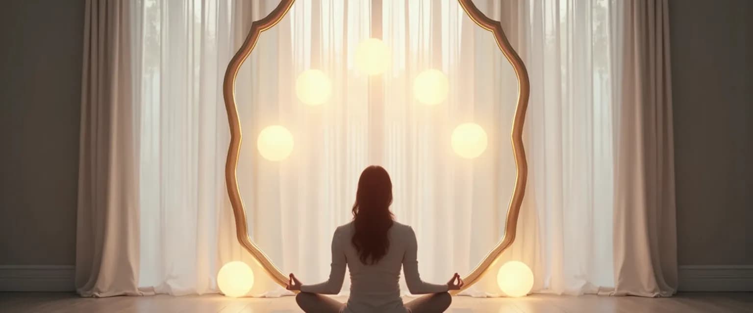 Counselor practicing self-awareness exercises to improve therapeutic effectiveness