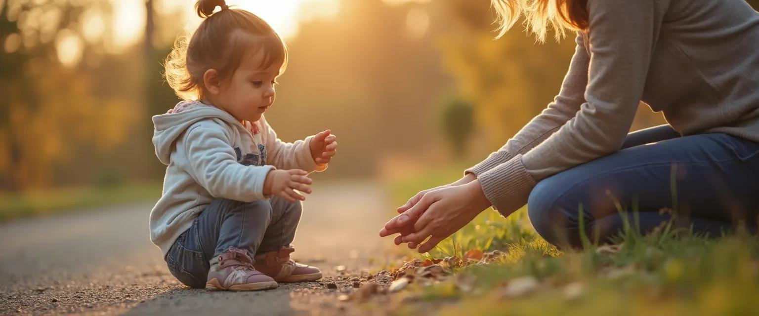 Parent teaching child mind over matter psychology techniques for physical challenges