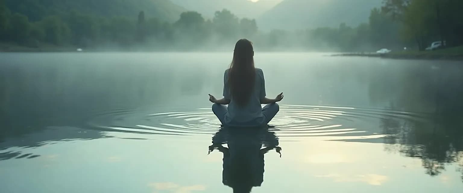 Person practicing self awareness in listening skills during a conversation