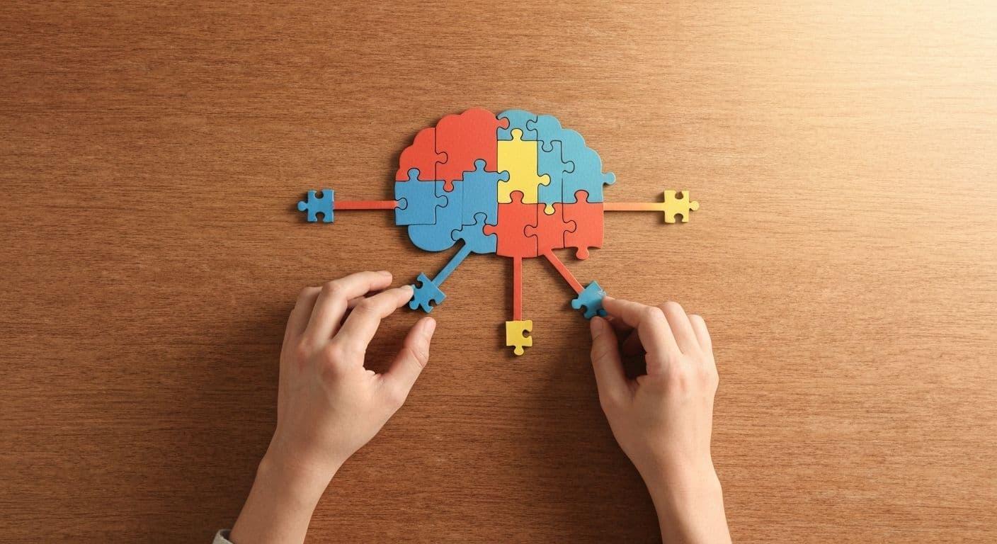 Person practicing the 16 habits of mind for mental flexibility in daily life