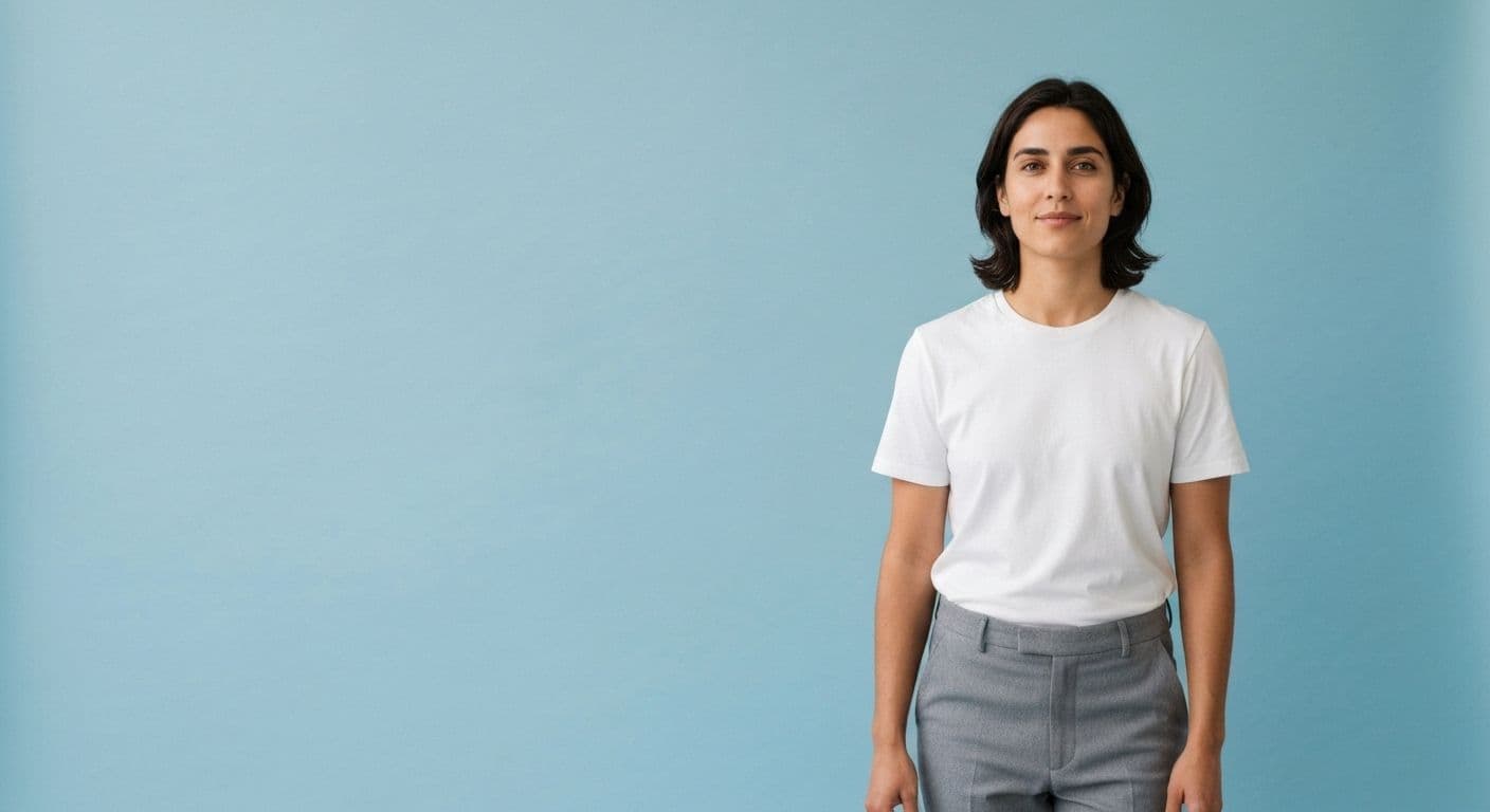 Person discovering positive psychology self awareness through character strengths reflection exercise