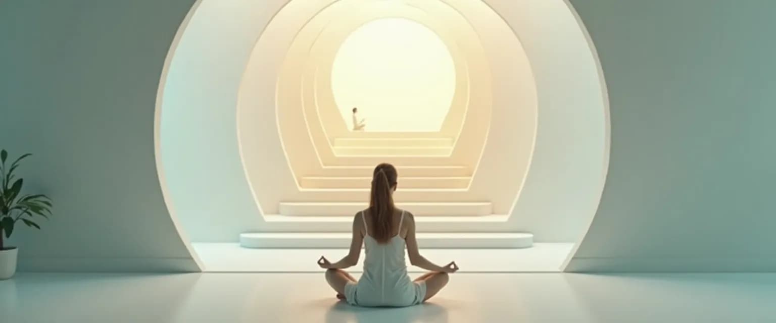 Person practicing daily self assessment and self awareness exercises for personal growth