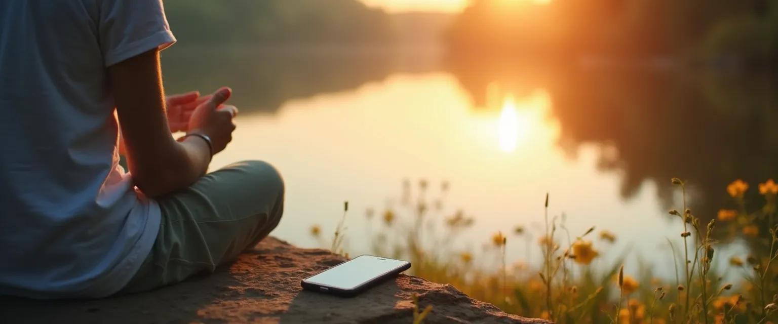 Person healing from feeling depressed after breakup without scrolling Reddit