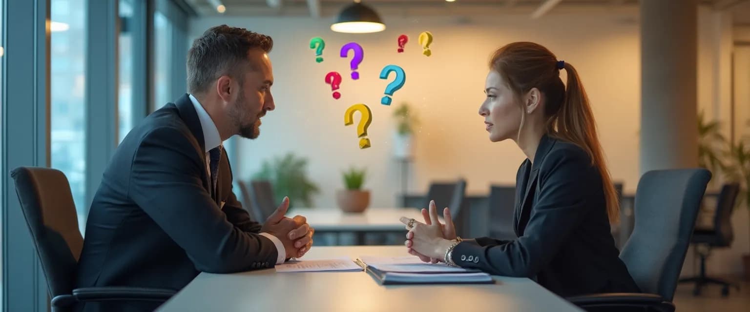 Business professionals demonstrating high emotional intelligence during customer negotiations