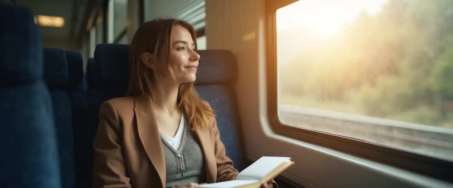 Person practicing your emotional self-awareness examples during daily commute