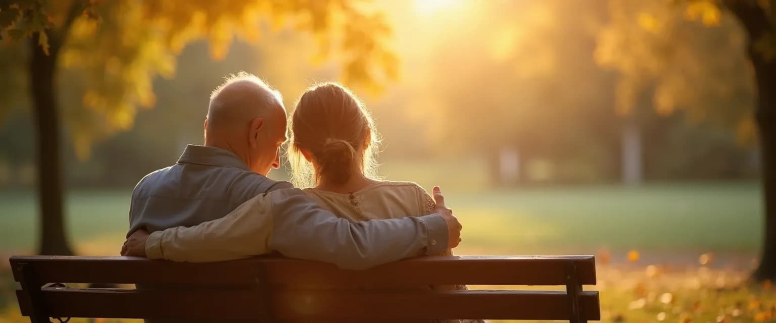 Supportive person comforting someone who lost someone with meaningful phrases