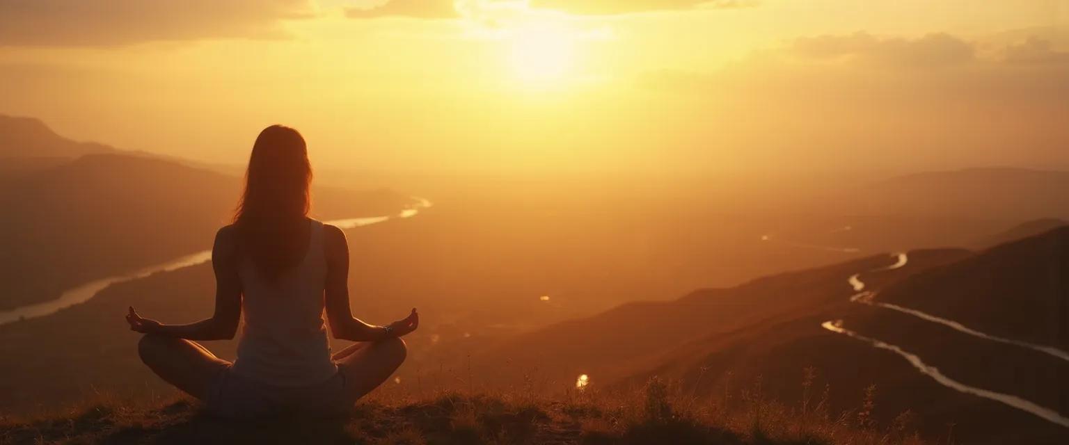 Person reflecting on happiness meaning through purposeful activities and connections