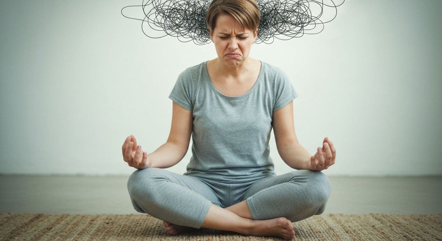 Person practicing alternative mindfulness exercises for anxiety relief through movement and sensory awareness