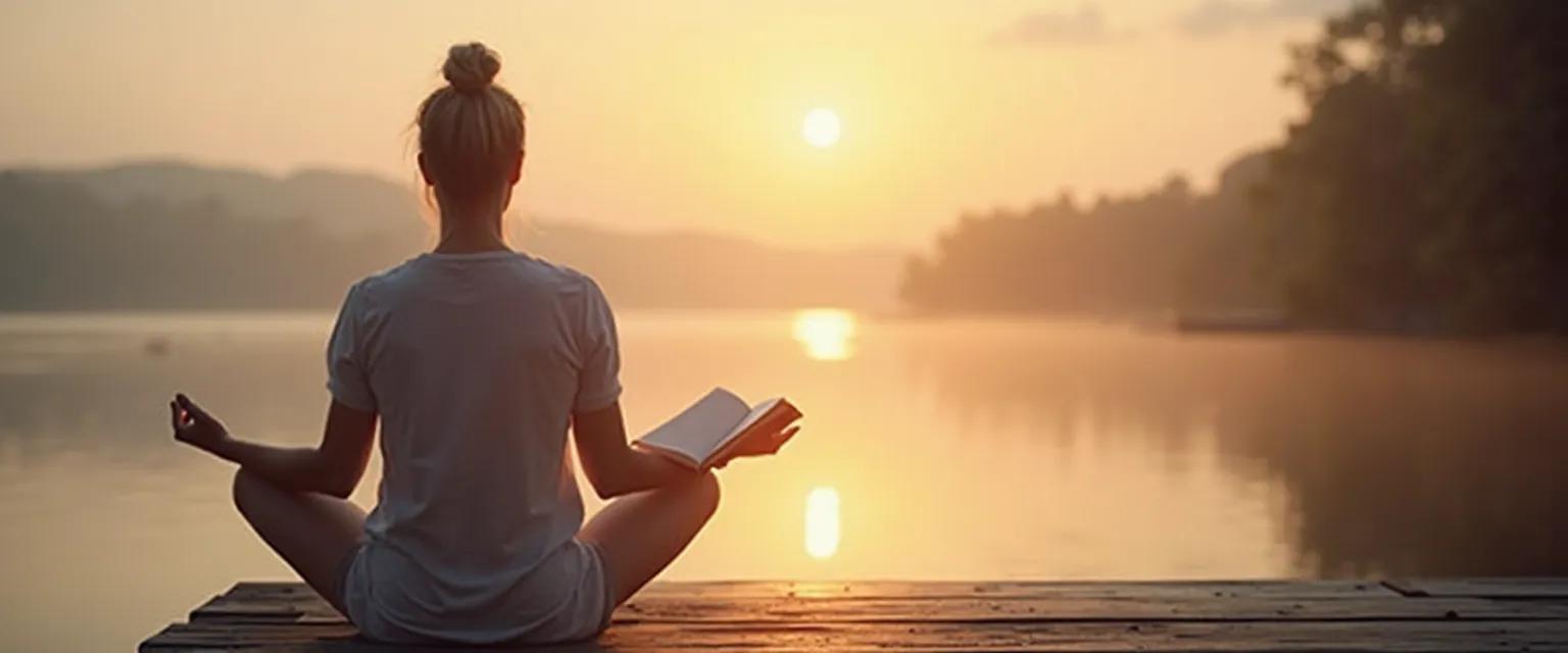 Person practicing daily reflection ritual for self awareness as described in this article