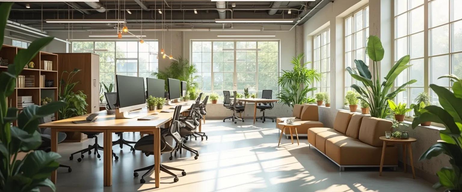 Innovative workspace design elements promoting wellness and wellbeing in the workplace