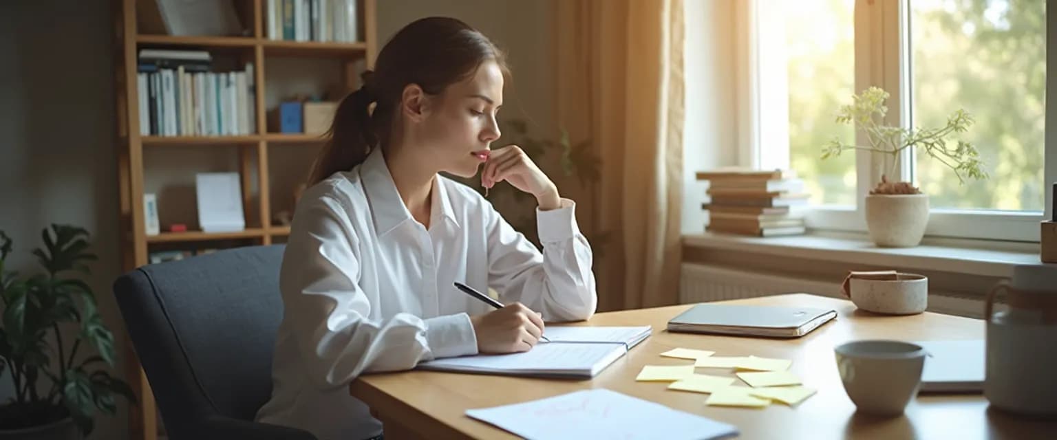 Introvert applying Gary Vee's self-awareness principles during a quiet leadership moment