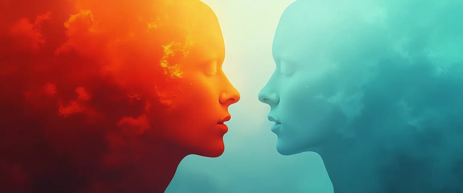 Person using written grief prompts to transform anger into healing during the grief process