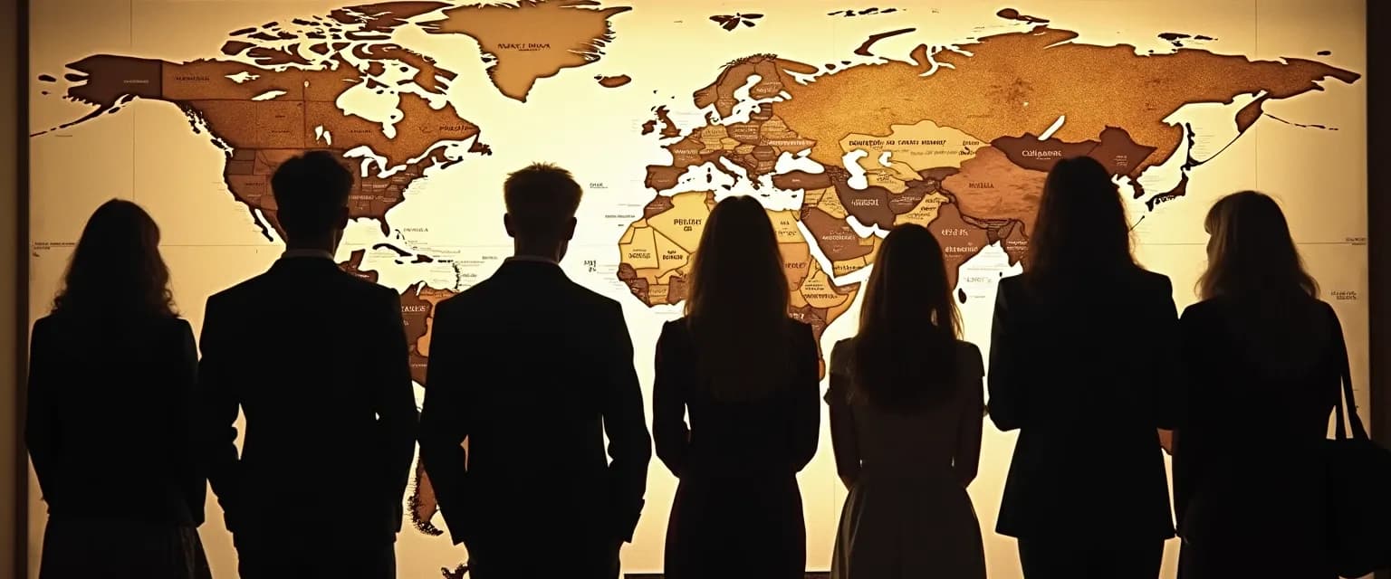 Person completing a cultural awareness self assessment worksheet identifying blind spots