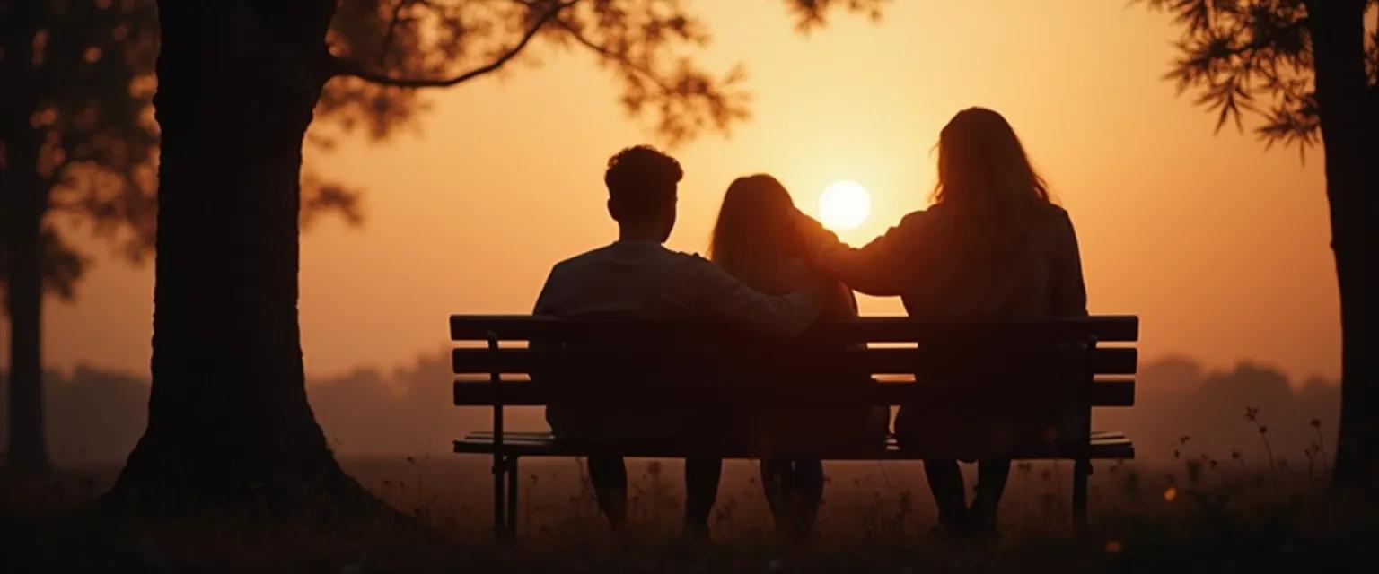 Person comforting someone who lost someone with supportive presence and words