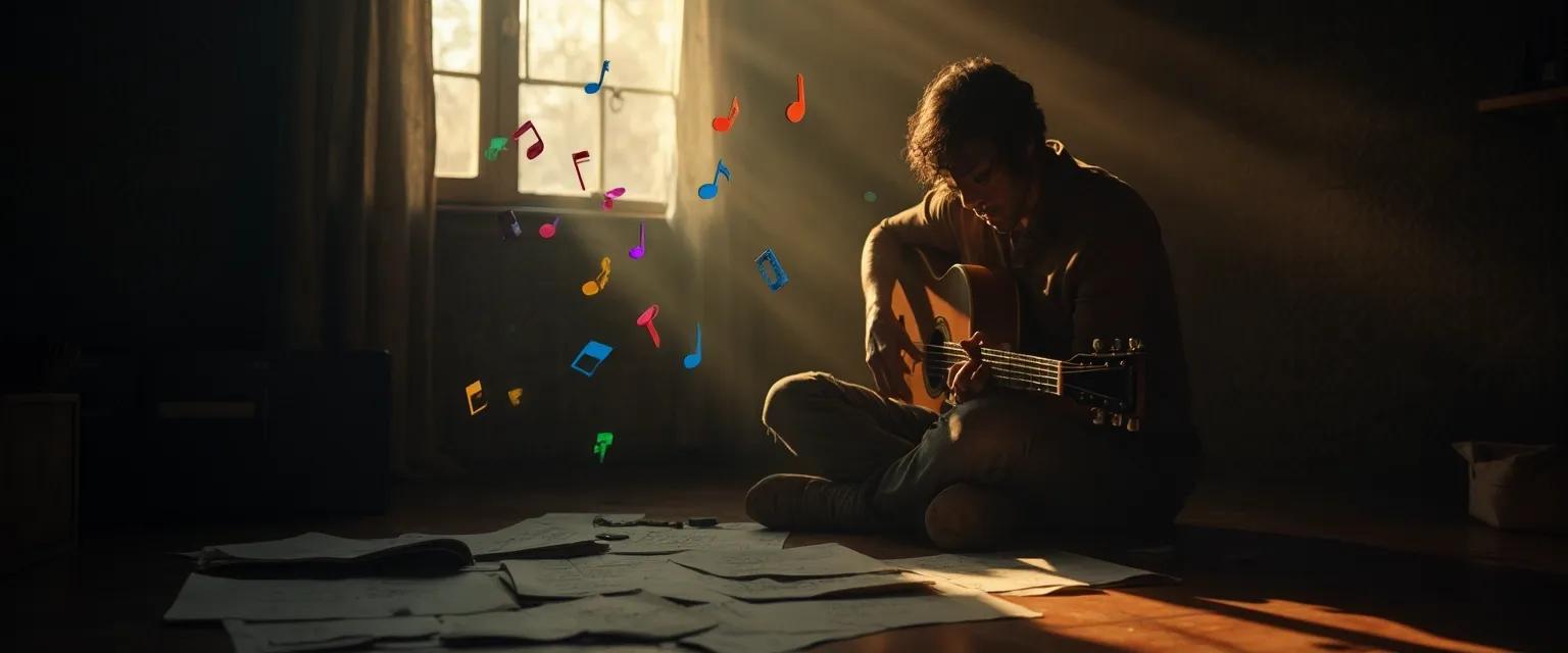 Musician transforming emotional pain through the art of serenading heartbreak