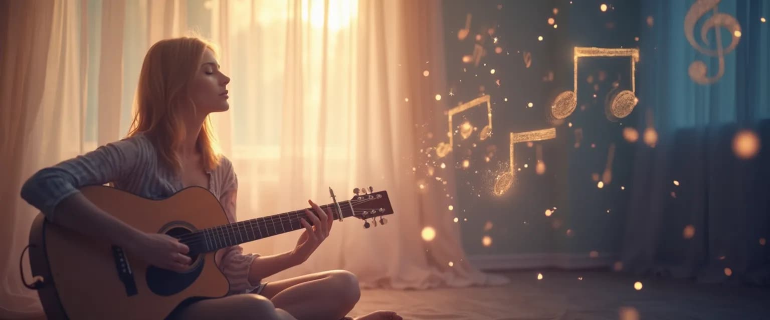 Person experiencing emotional healing while listening to Serenading Heartbreak by Ella Fields