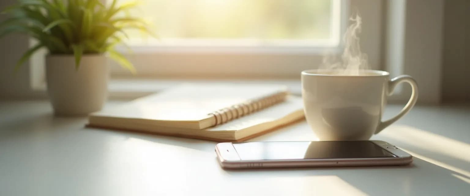 Person setting healthy boundaries while browsing Reddit after their first breakup