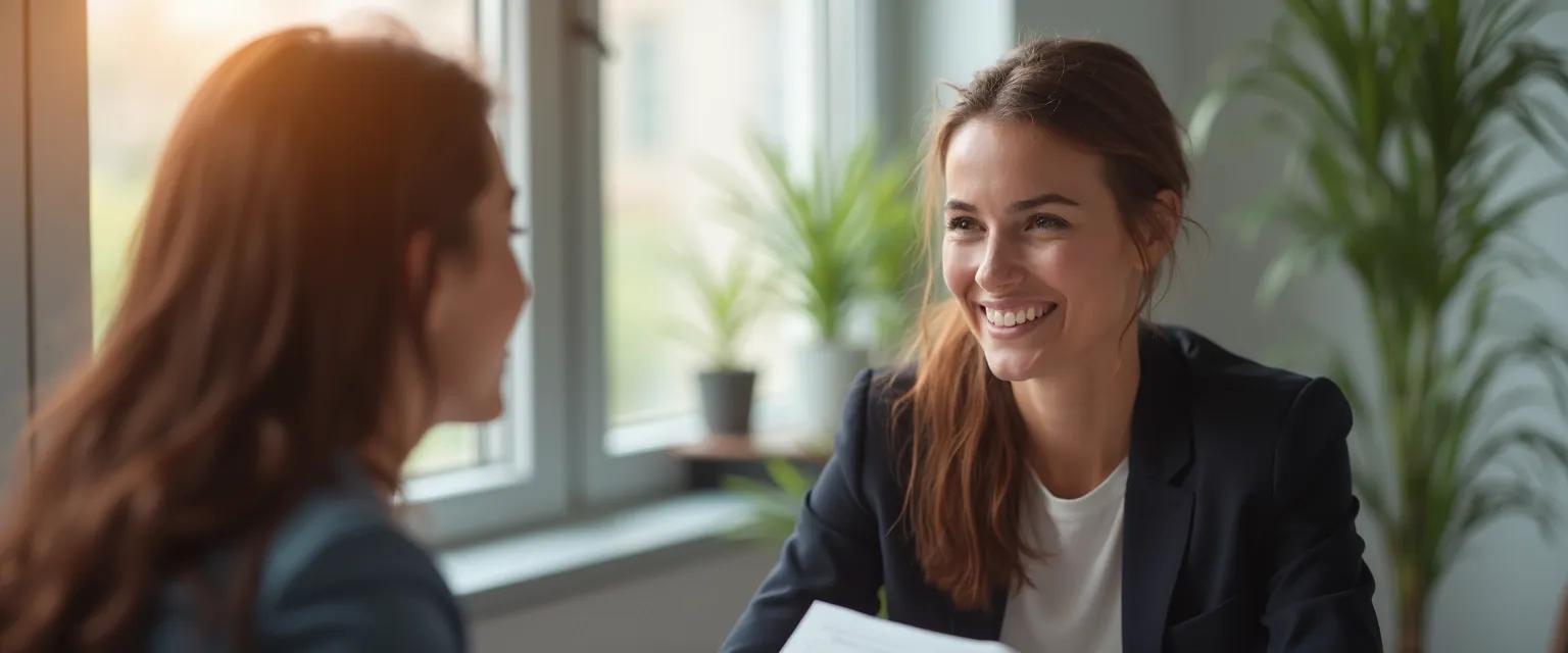 Business leader using emotional intelligence and leadership skills during team conflict resolution