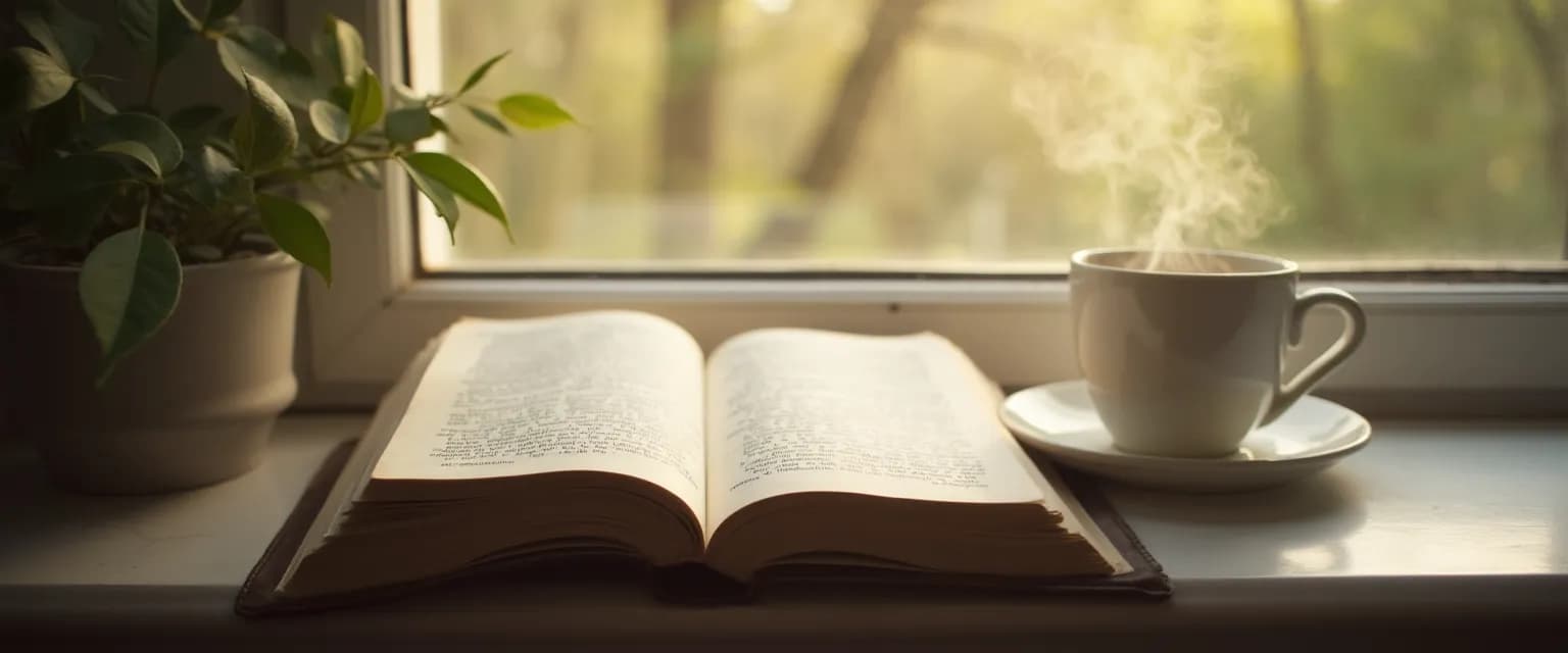 Person finding comfort through the GriefShare website daily devotionals on their device