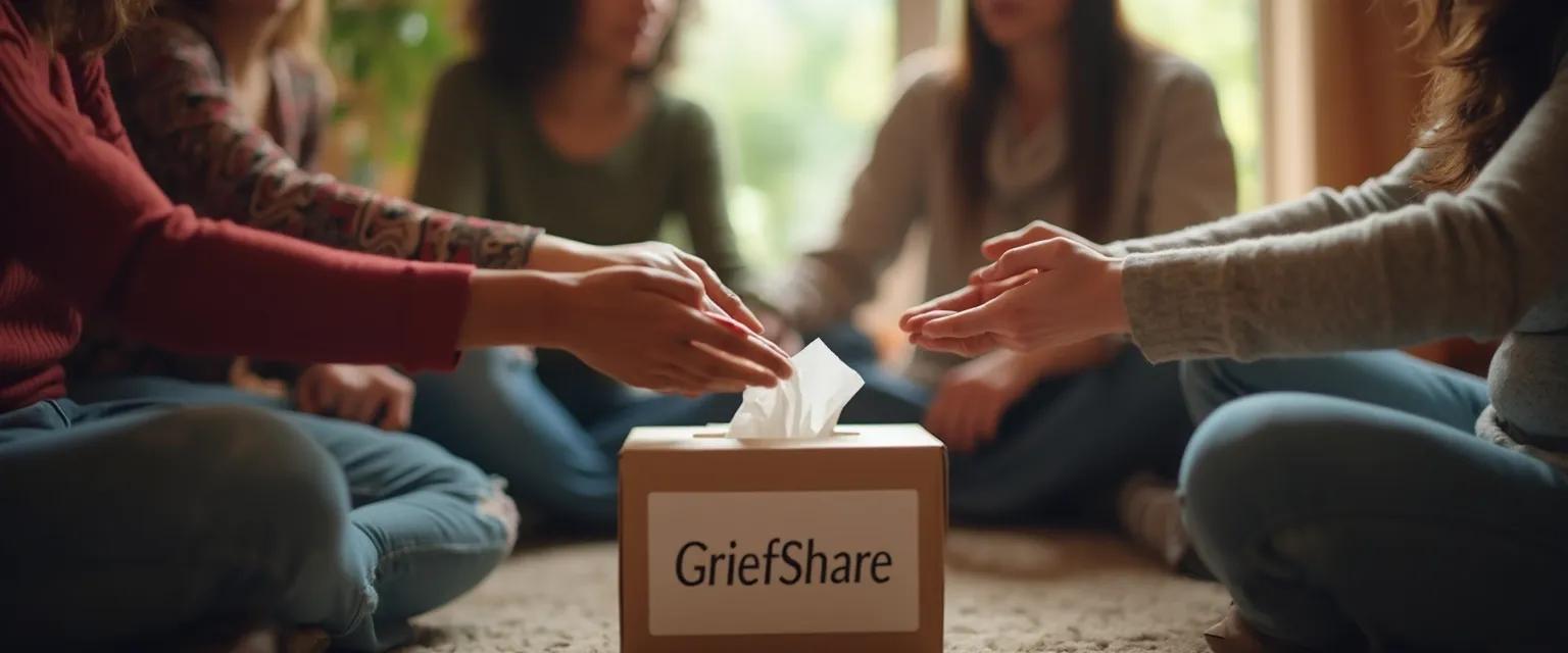 Diverse group of people supporting each other in a GriefShare group near me