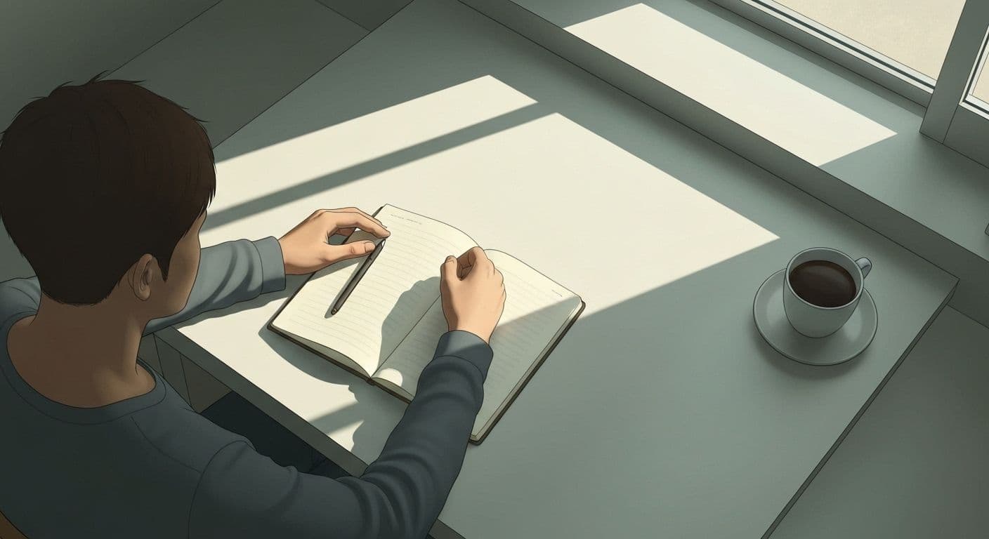 Person reflecting on self awareness in social psychology and social interaction patterns